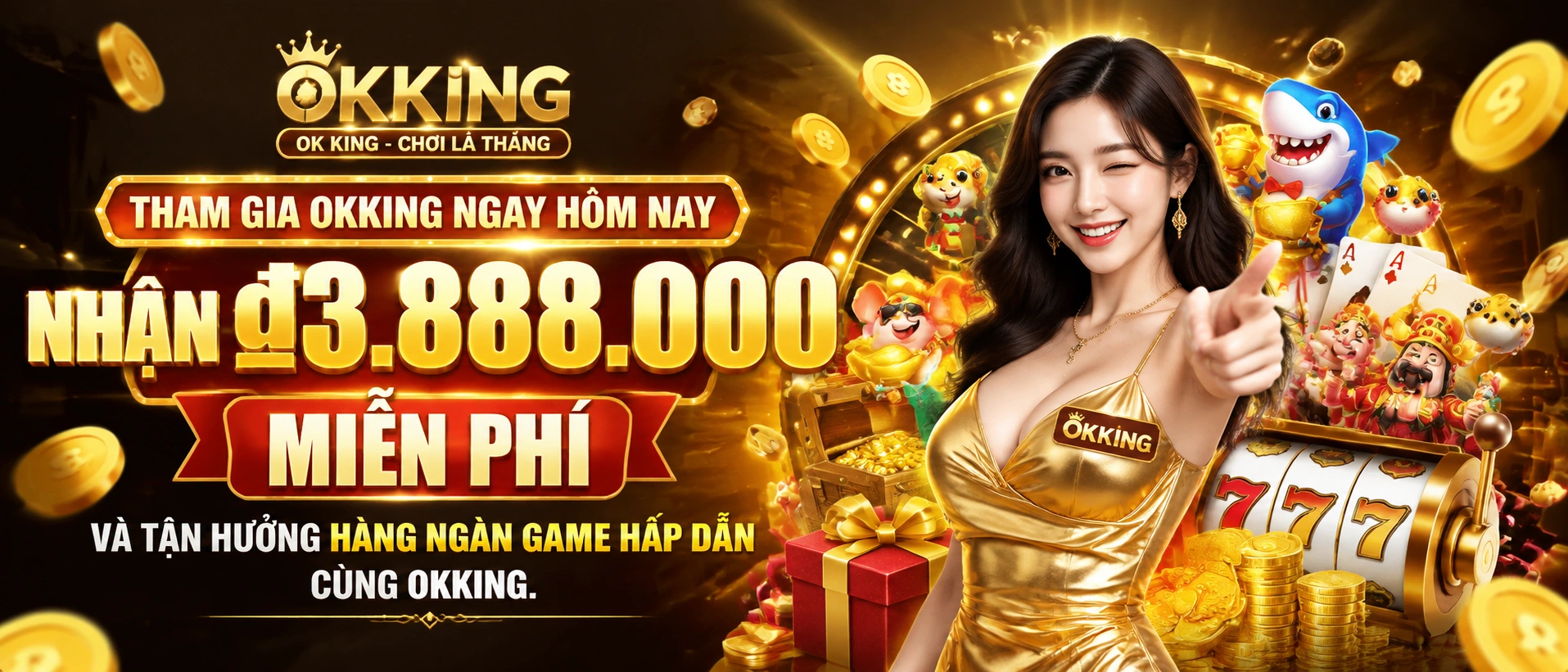okking.com.vc featured slot game