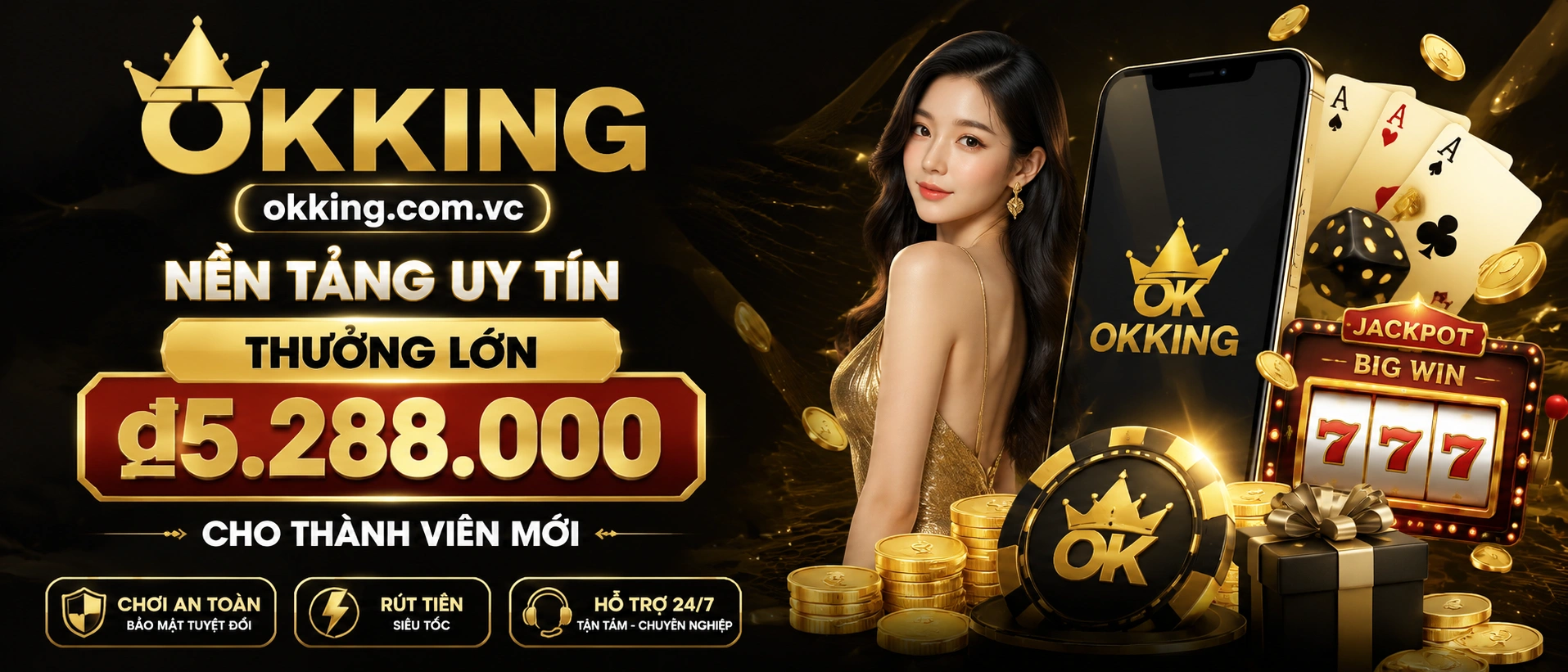 okking.com.vc featured fishing game
