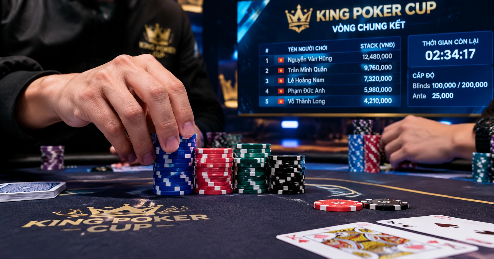 King Poker Cup: Giải đấu poker đỉnh cao thu hút sự quan tâm - image 2